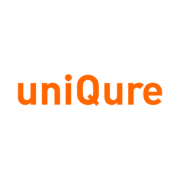 Logo for uniQure N.V.