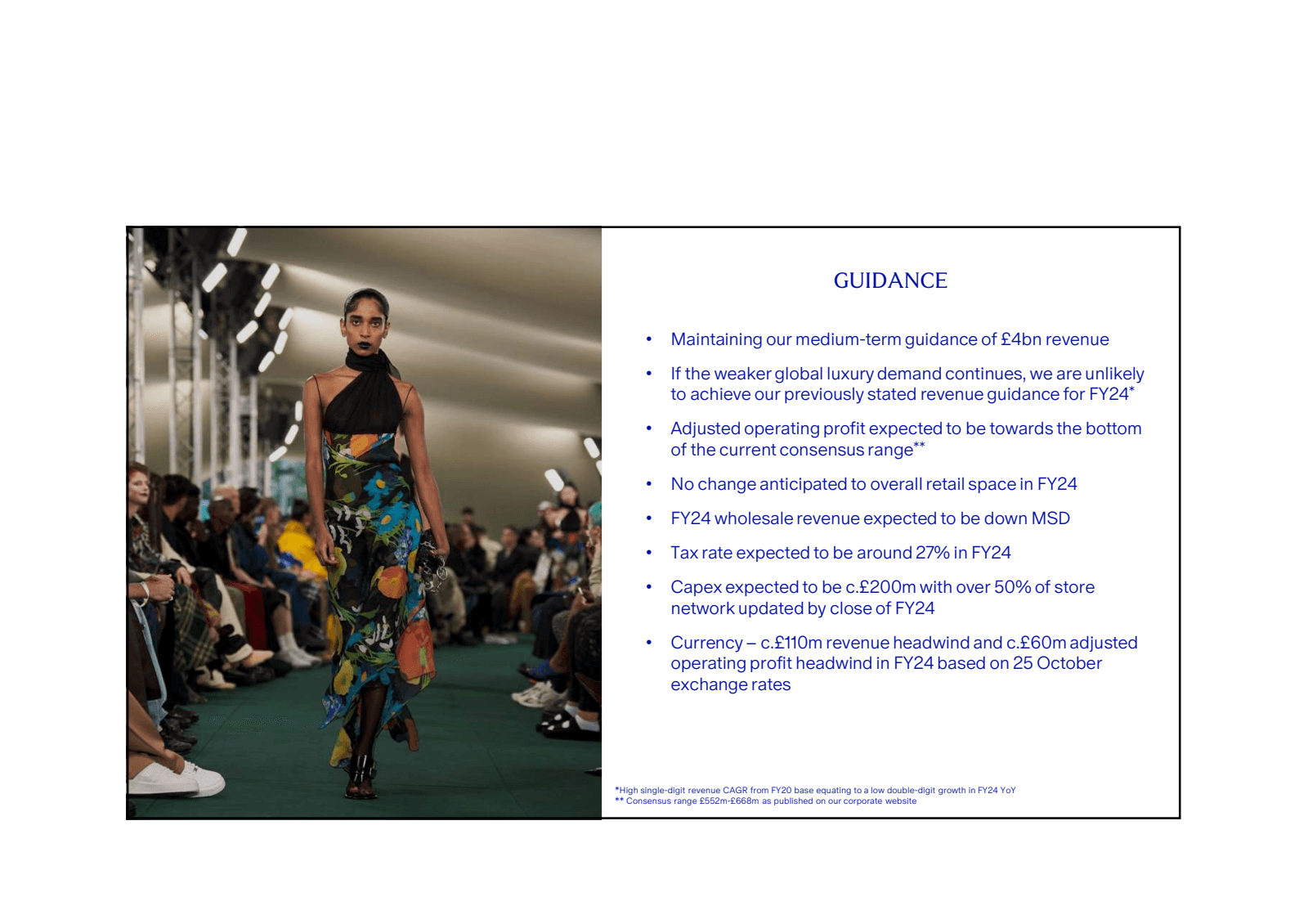 Burberry group plc investor relations on sale
