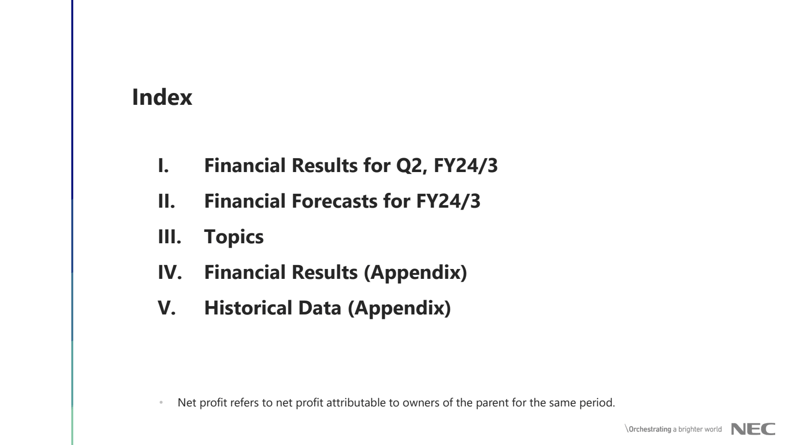 Index 

Financial Re