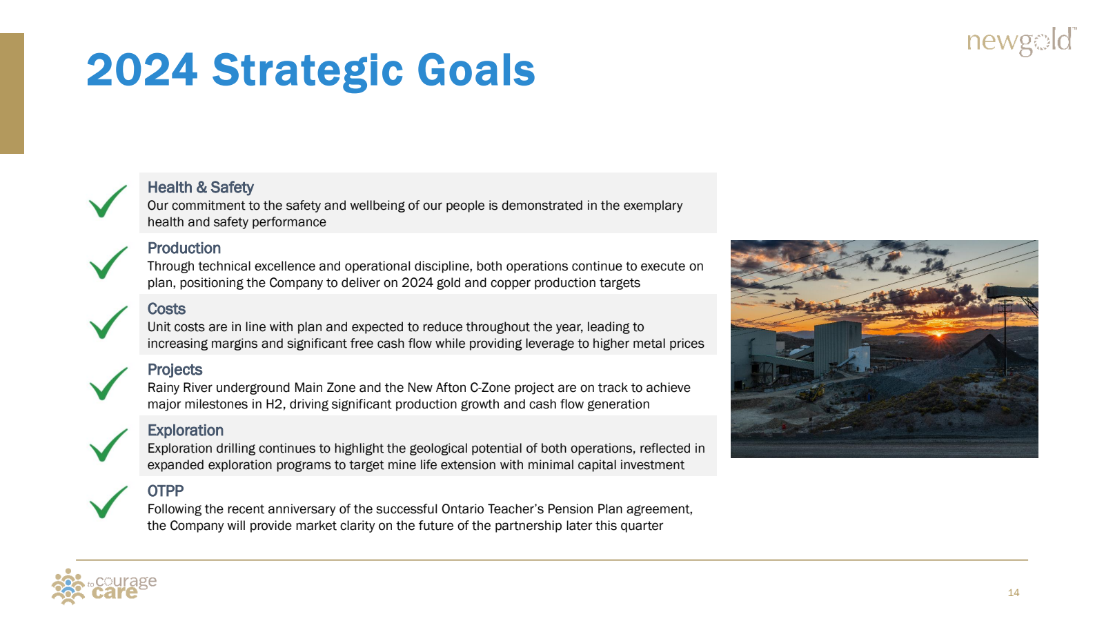 2024 Strategic Goals