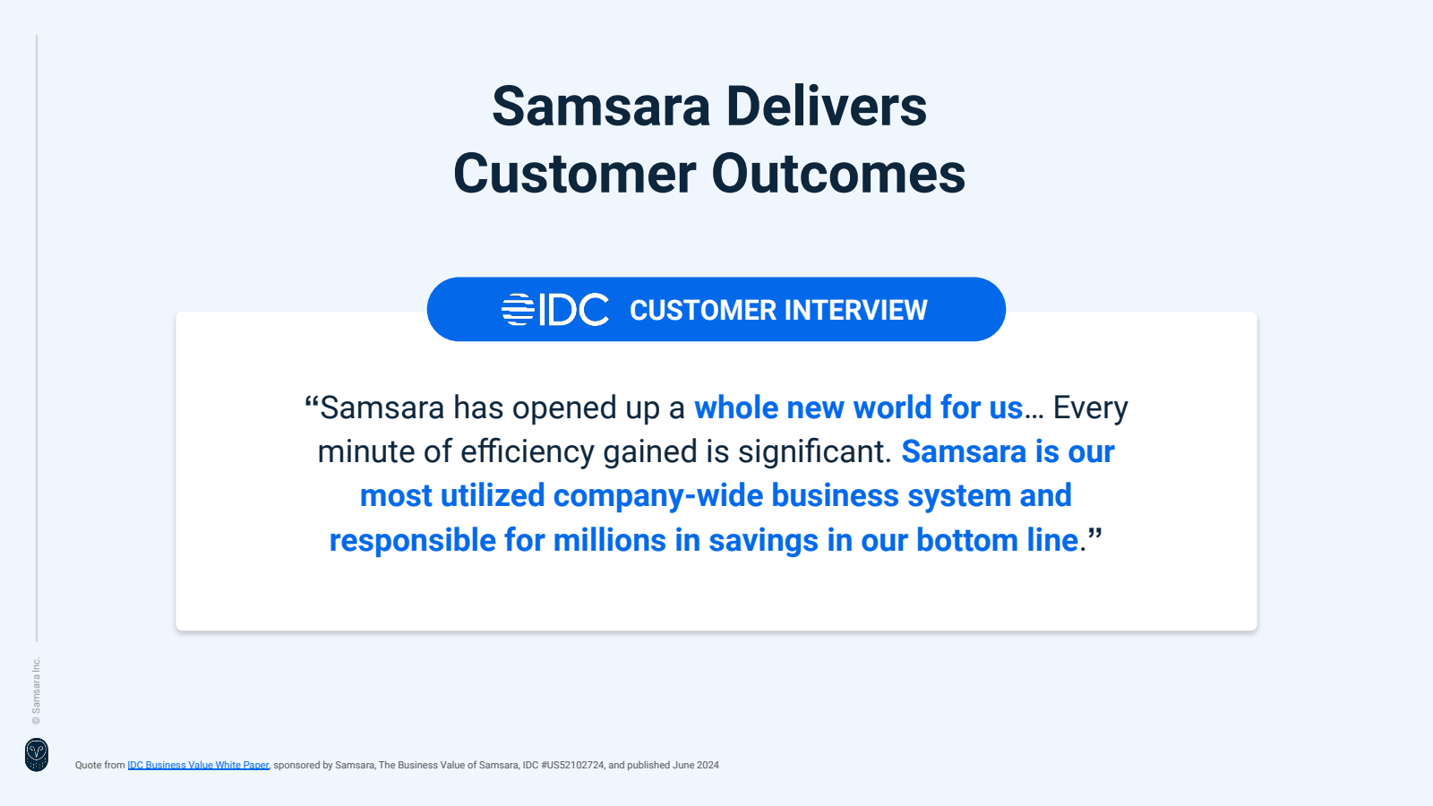 Samsara Inc. 

Samsa