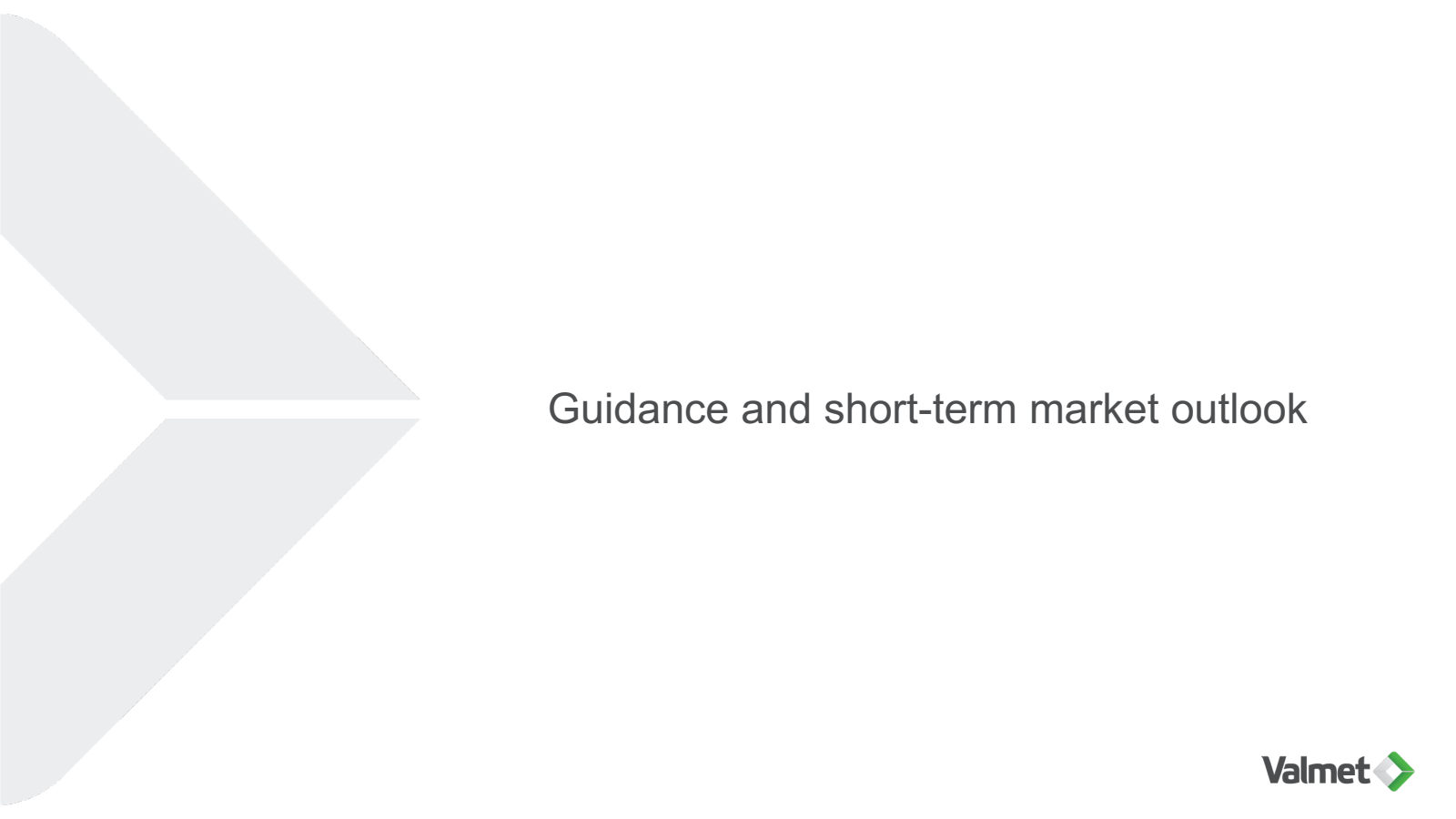 Guidance and short -