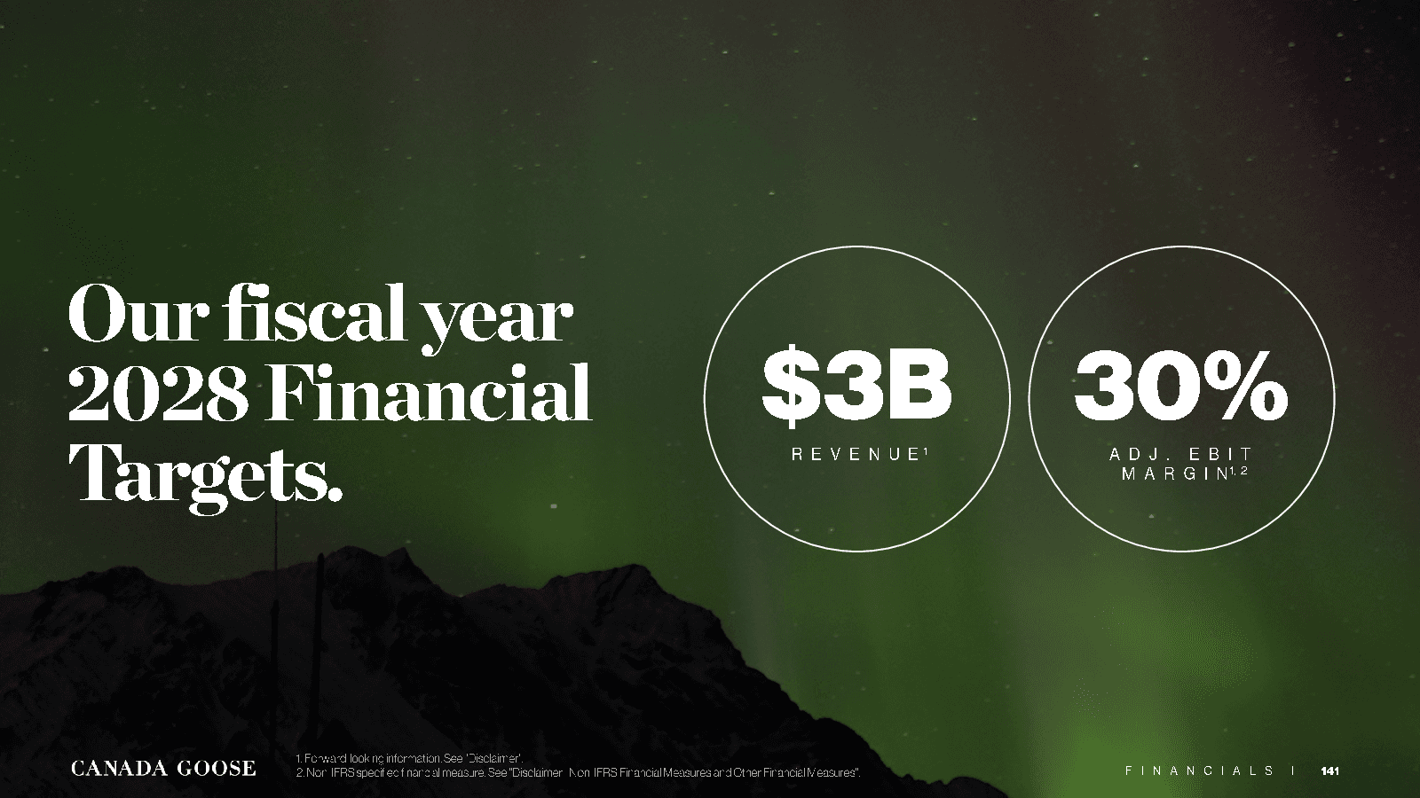 Canada goose holdings inc. investor relations hot sale