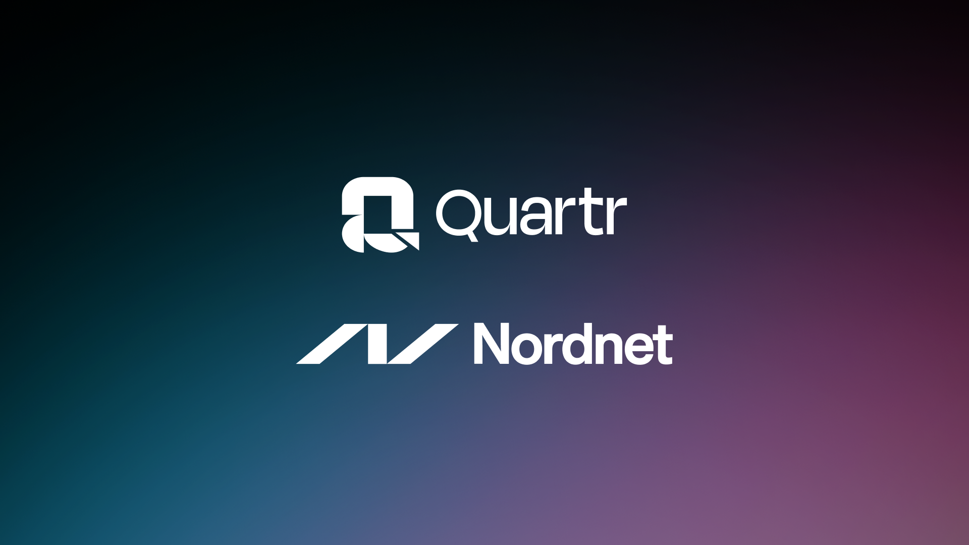 Quartr and Nordnet logos