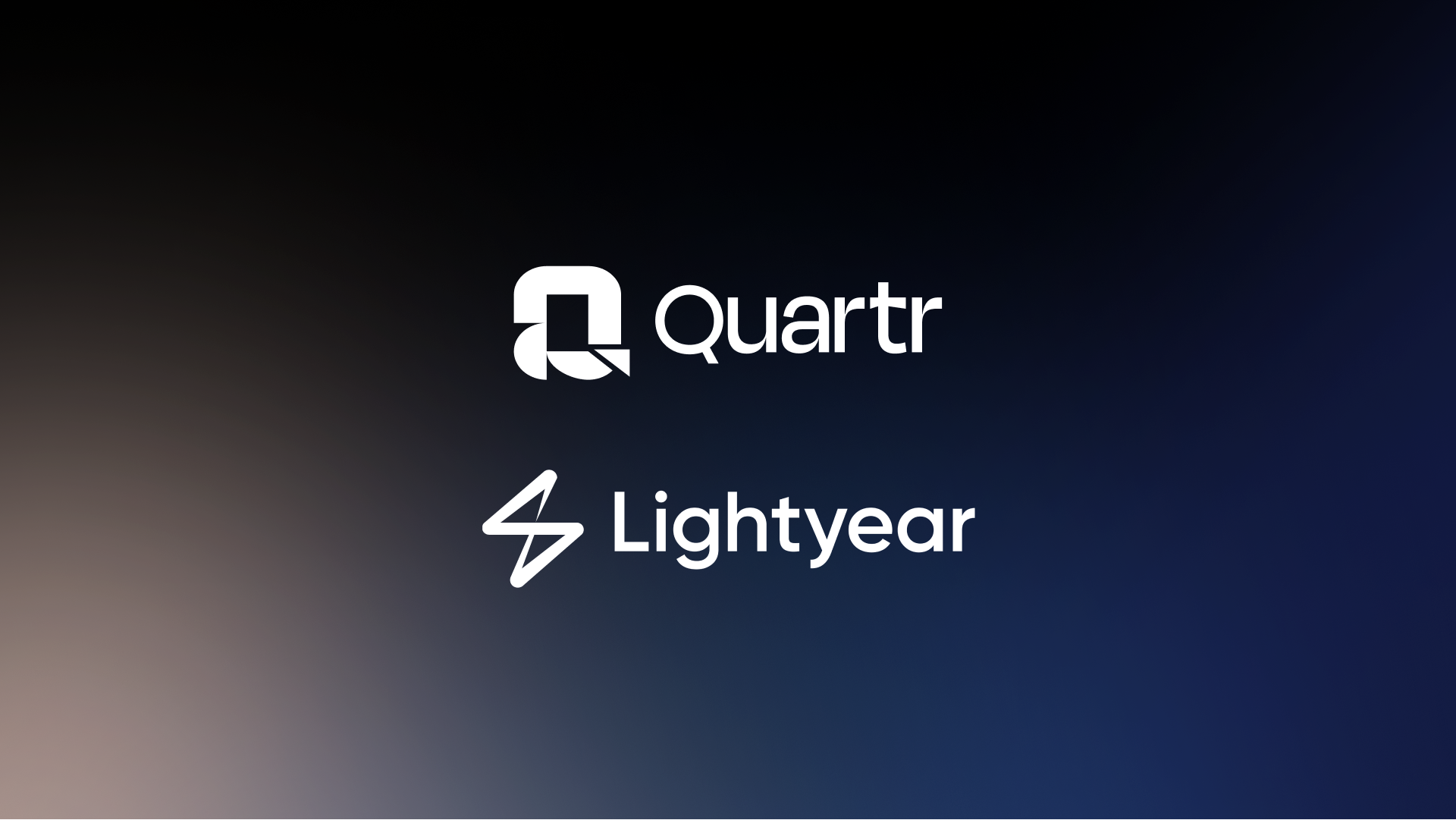 Quartr and Lightyear logos