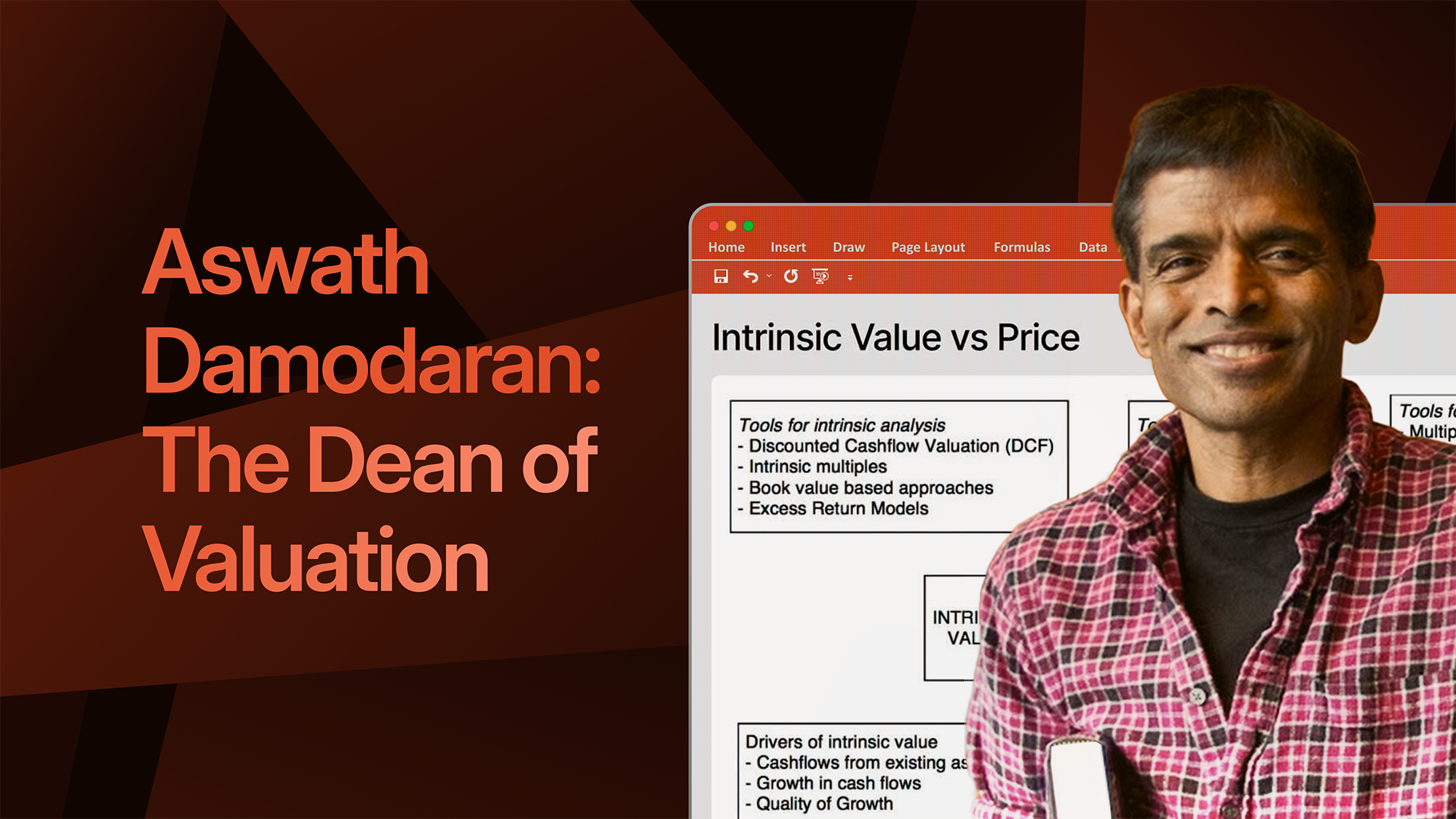 Value investing with Aswath Damodaran: Intrinsic Value vs Price