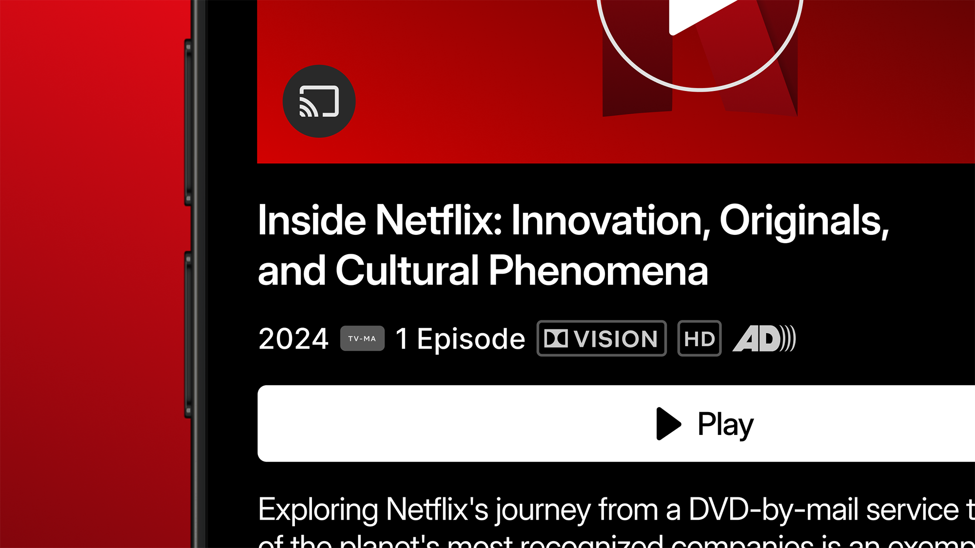 Inside Netflix: business model transformations, original content, and cultural impact.