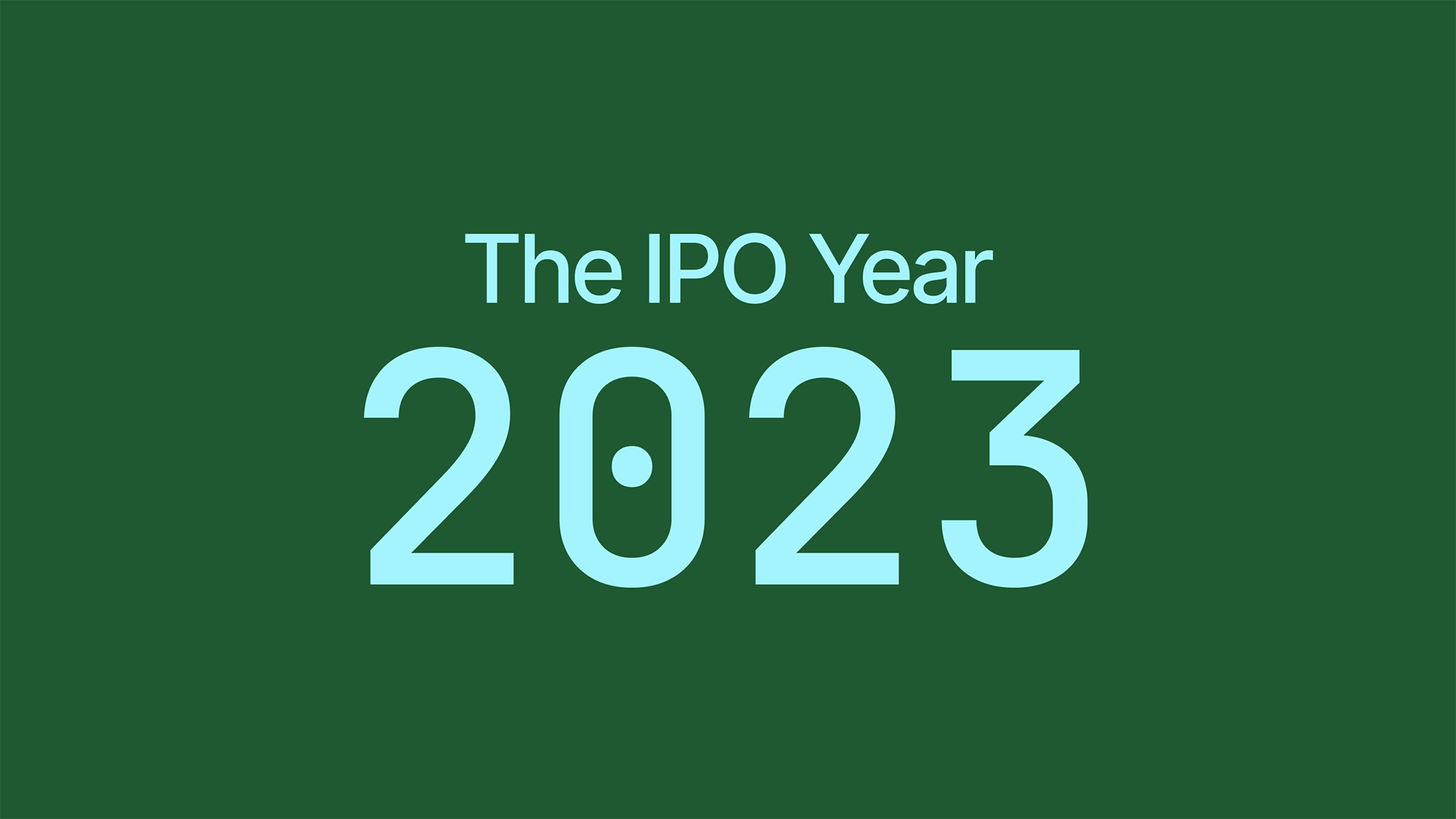 The IPO Year 2023