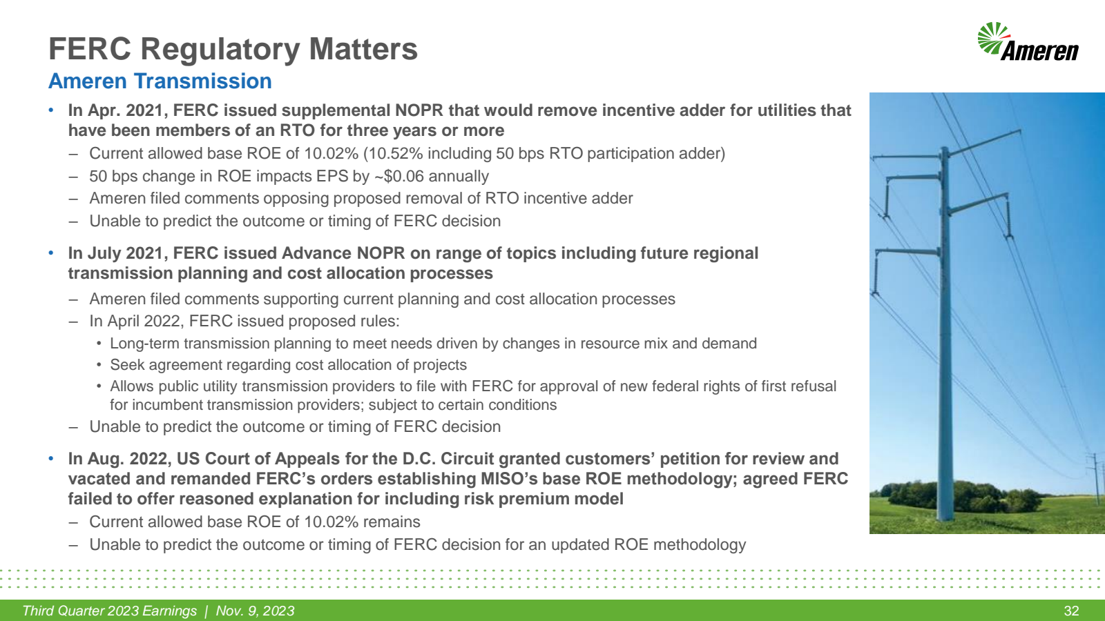 FERC Regulatory Matt