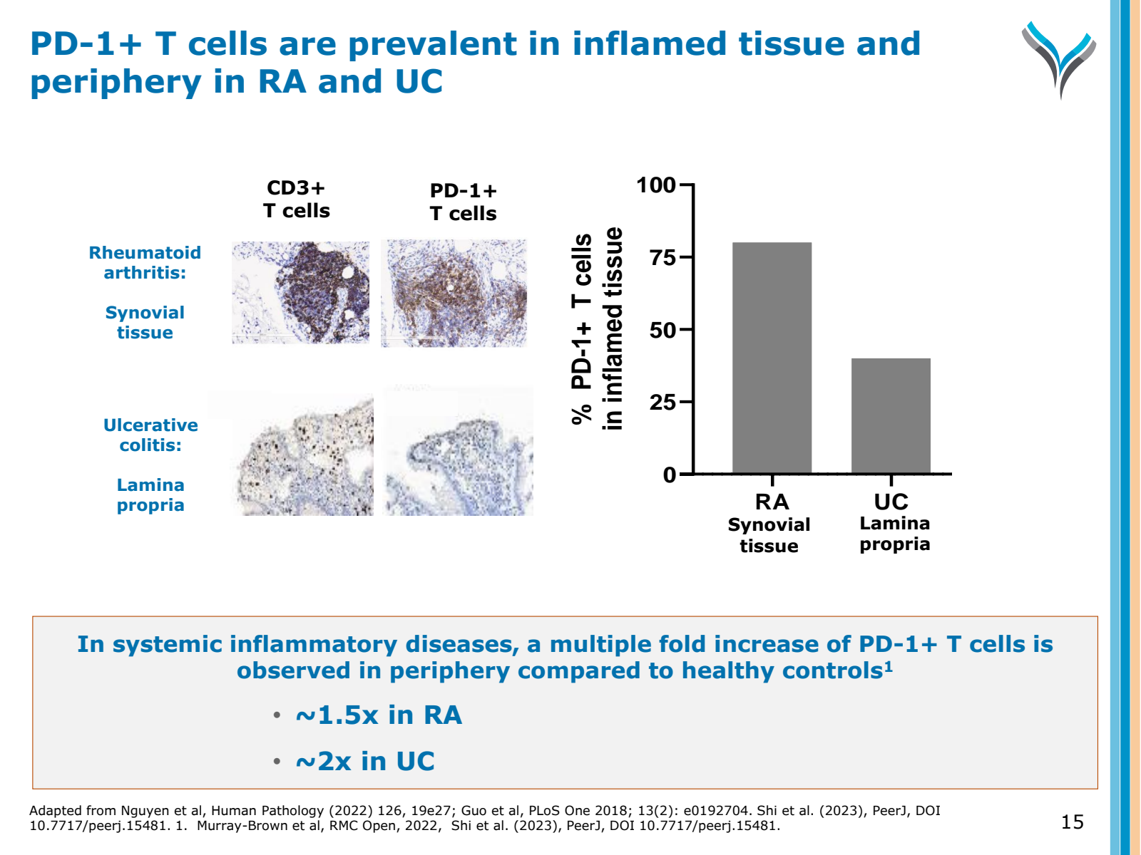 PD - 1 + T cells are