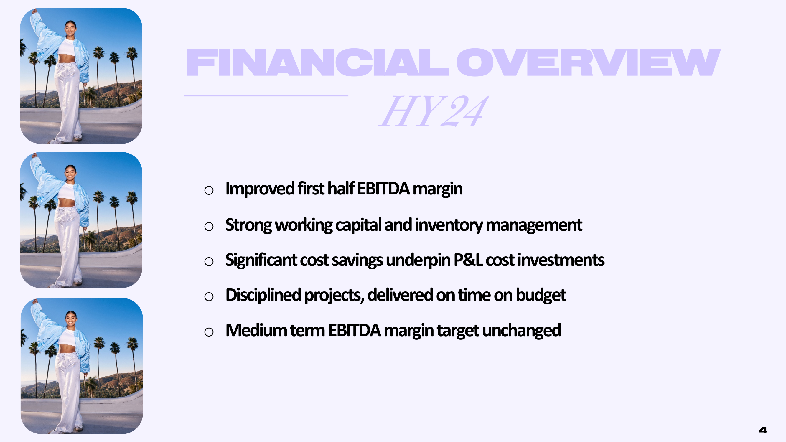 FINANCIAL OVERVIEW 
