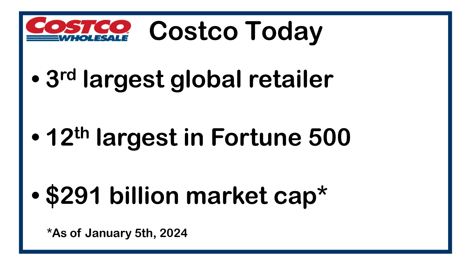 COSTCO Costco Today 
