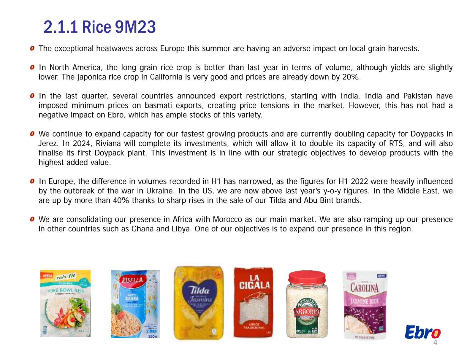2.1.1 Rice 9M23 
• T