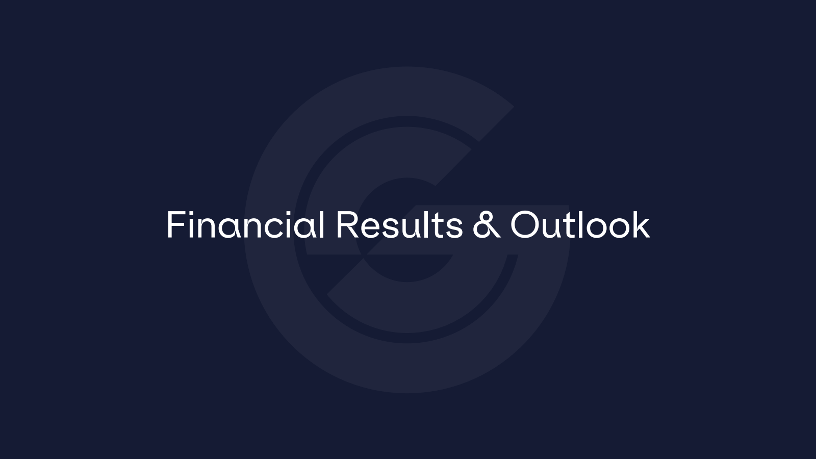 Financial Results & 