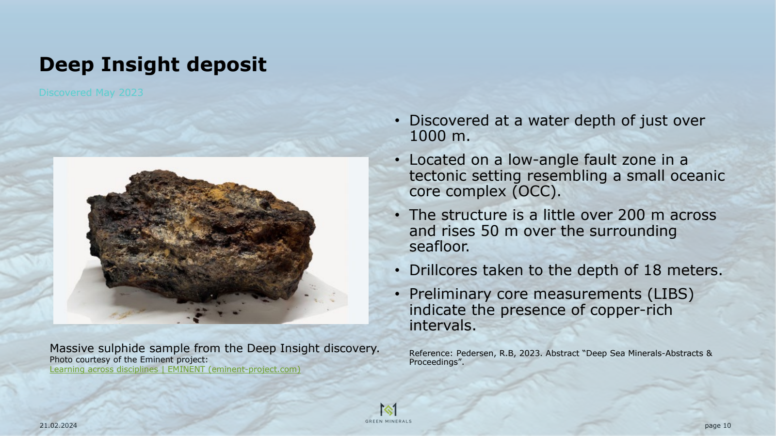 Deep Insight deposit
