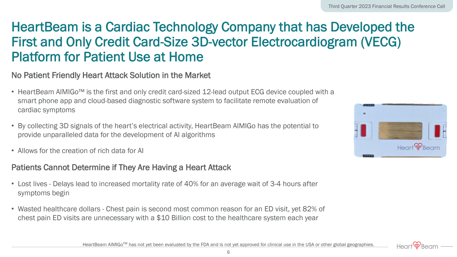 HeartBeam is a Cardi