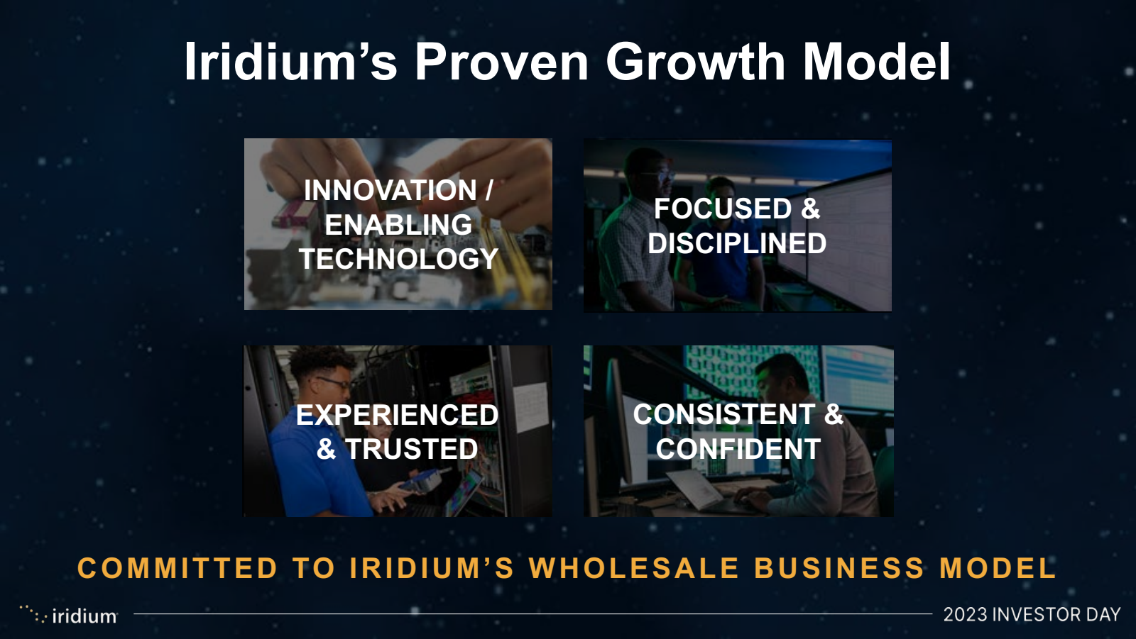 Iridium's Proven Gro