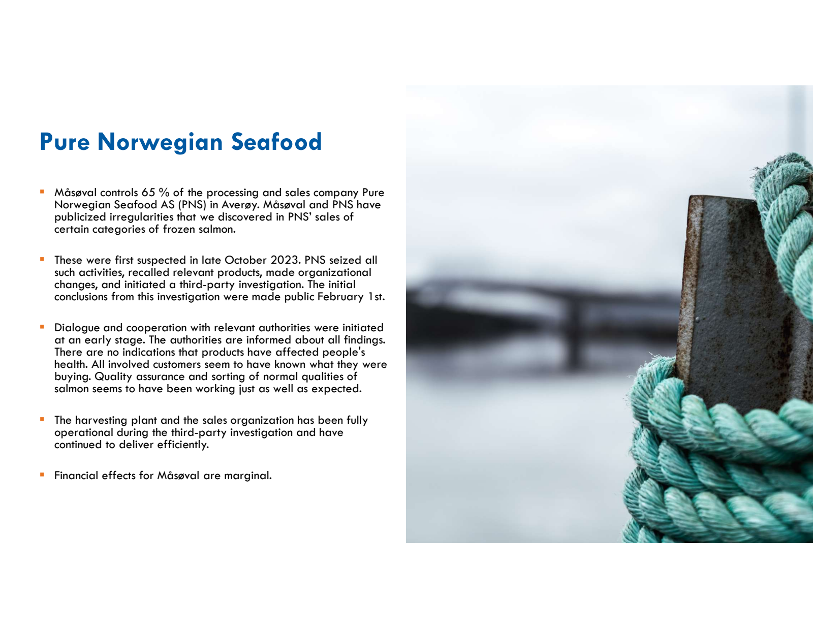 Pure Norwegian Seafo