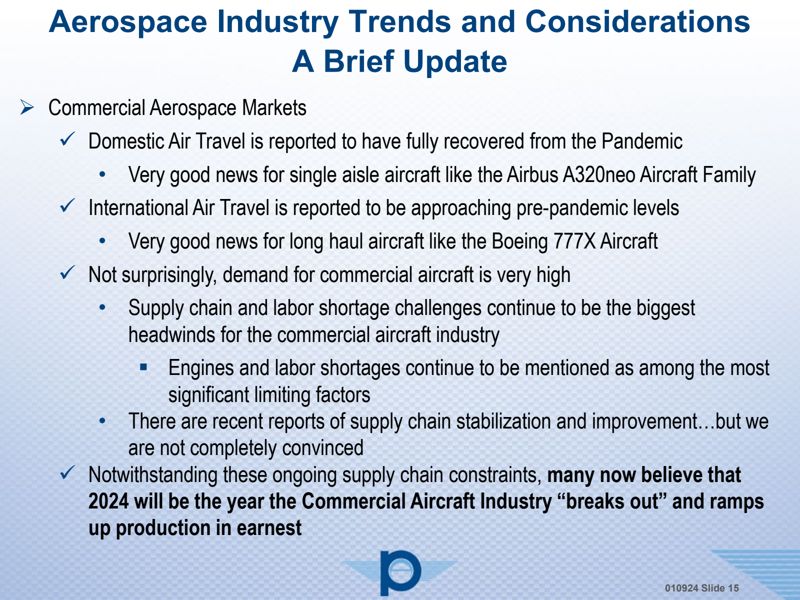Aerospace Industry T
