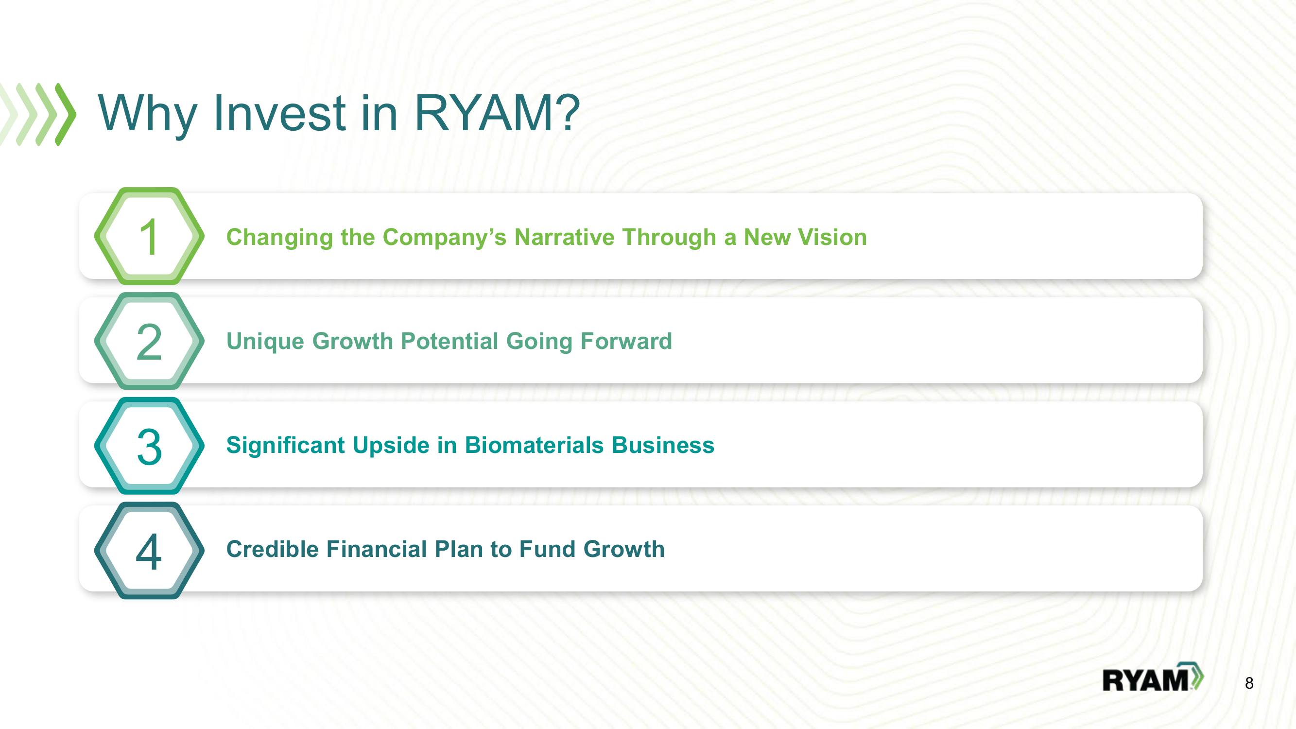 Why Invest in RYAM ?