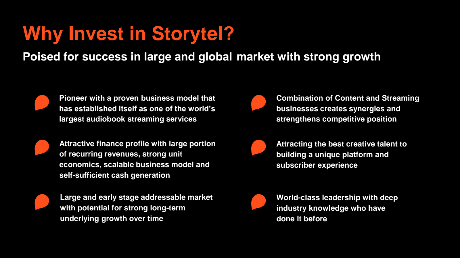Why Invest in Storyt