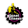Logo for Planet Fitness